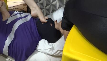 YOU ARE OUR SLVE AND NEED TO SERVE US AS A FOOTSTOOL AND FOLLOW OUR ORDERS