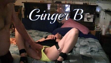 Ginger B Trying Out Some Cheap Cuffs (No audio)