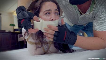 Tilly McReese - Heavily Hogtied and Massively Gagged MP4 HD