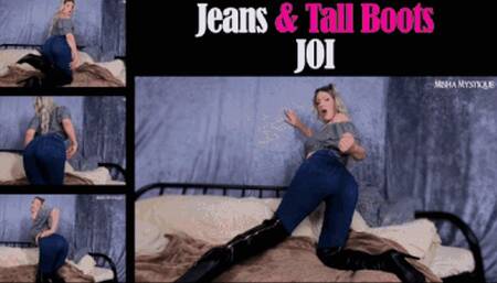 Jeans and Tall Boots JOI - wmv