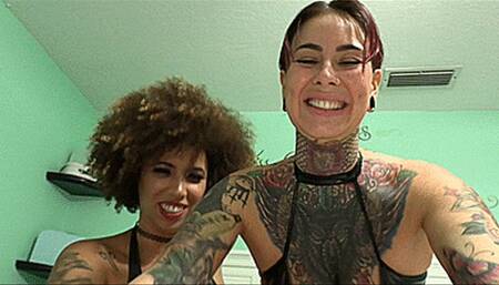 Lady Velvet & Nahla Feti Tickled You All Over (HD 1080p MP4)
