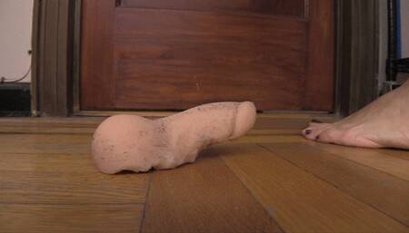 HEEL SMUSH - Dildo stomping, Foot Fetish, Dildo crush - MP4