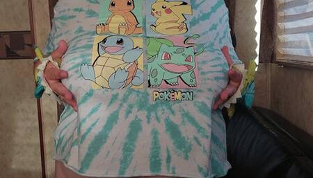 Nerdy Girl Gives You A Boob Drop Then JOI