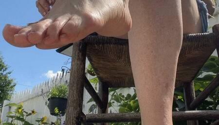 Peeping Tom Neighbor Caught in the act JOI 7:50 video Mild domination