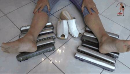 Merciless Train Waggons crush 6