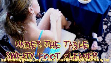 UnderThe Table Sweaty Foot Cleaner (HD 1080P MP4)