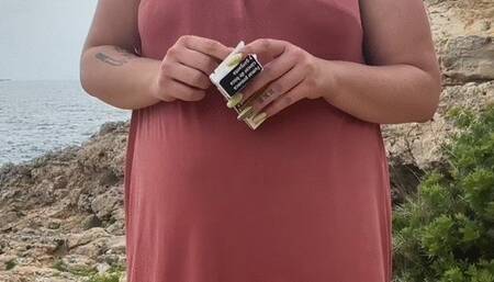 changing into my bikini