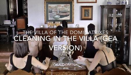 The Villa of the Dominatrixes: Cleaning in the Villa - Gea version