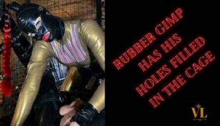 RUBBER GIMP HAS HIS HOLES FILLED