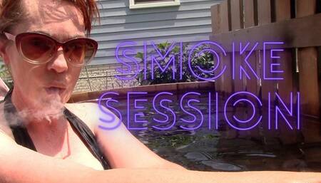 Smoking Session in the Hot Tub