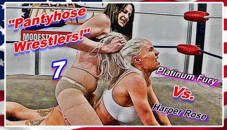 Pantyhose Wrestlers! 7 WMV