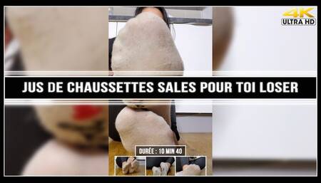 Jus de chaussettes sales pour toi loser 4K