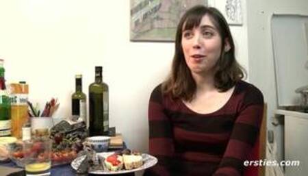 Ersties - All Natural Fiona Plays With Her Hairy Pussy