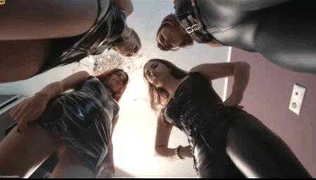 Wooooow amazing!!! n123 (Part 1) Four Princesses! This is a magnificent saliva waterfall