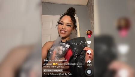 Doggy Style Sex With tiktok star Seraphina Hunt