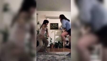 Lenamarisol rolling with her homie