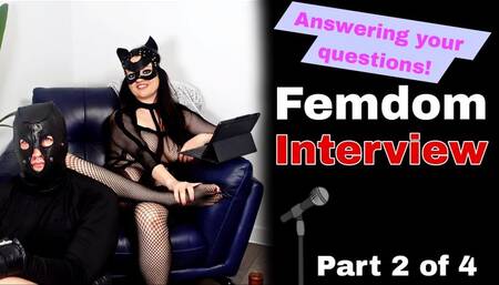 Femdom Q&A Series 2 Part 2 Questions Answers Interview from Real Life Married Couple
