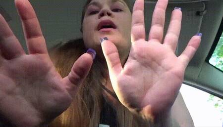 Worship My Hands And Palms Close Up (MP4) ~ MissDias Playground