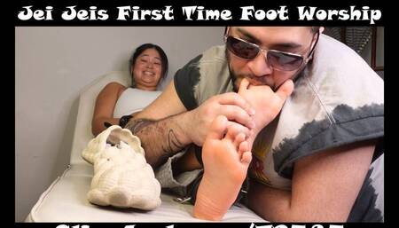 Jei Jeis First Foot Worship!
