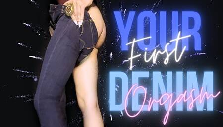 Miss Samantha Cinx - Your First Denim Orgasm JOI