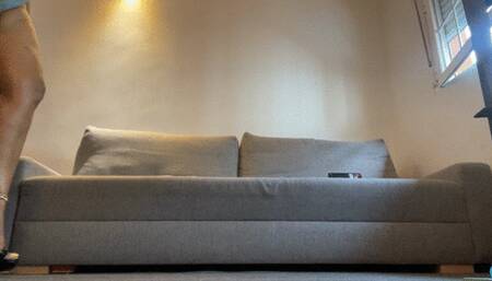 Balbina super sexy ebony leg Goddess on high heels