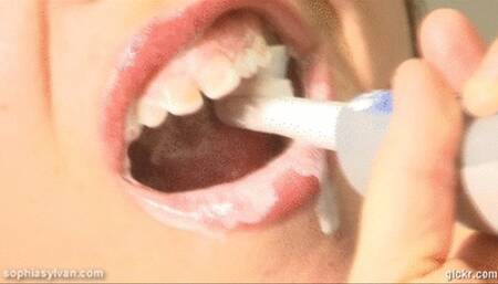Brushing My Little Teeth and Flossing 720p mp4
