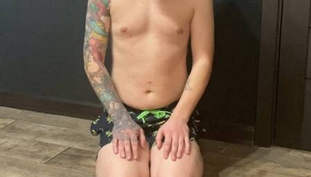 Meat-bag for kicking and humiliation