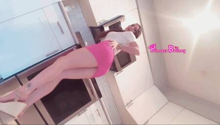 High heel shoe slave