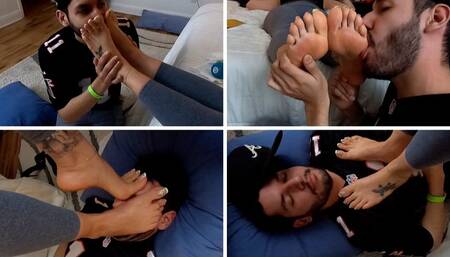 US foot fetish party - Goddess Grazi (MP4-HD 1080p)