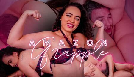 Amazon Grapple! Ft Goddess Marcy - 4K