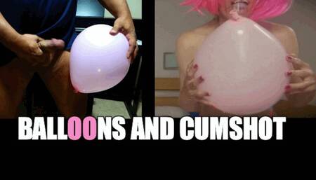 BALLOONS AND CUMSHOT