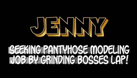 Jenny Welch - Pantyhose Model Gives A POV Lap Dance