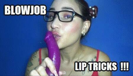 LIP FETISH 230604KPUC ANITA LIPS SKILLS JAM LIP BLOWJOB OVER THE DILDO HD MP4
