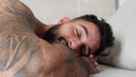 Sleeping giant crushes you with his massive dick - Lalo Cortez