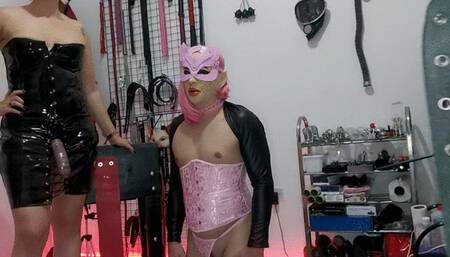 SISSYFICATION DOUBLE PEGGING