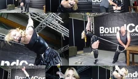 Hot leggy blonde strict strappado stretch demonstration (MP4 SD 3500kbps)