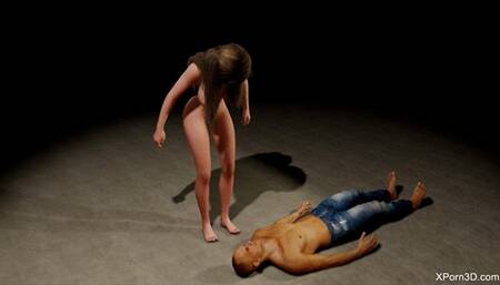 POV feet on face - Hot Busty Blonde Dirty feet licking, face kicking FOOT FETISH DOMINATION FULL HD MP4 1080p