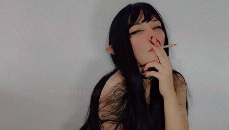 It's a Cigarette, a Long One.