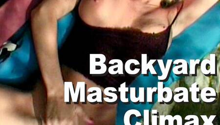 Nicole Sheridan Backyard Masturbation Climax  GMRP_RTM02L