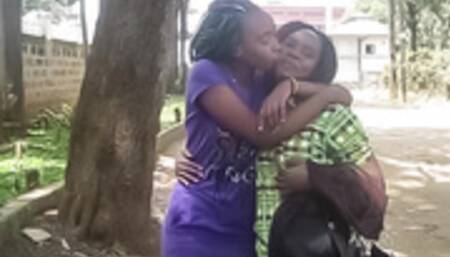 African Best Friends Tried First Pussy