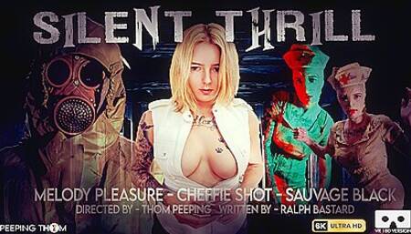 Silent Thrill Xxx Parody - Part 01 - Sauvage Black, Melody Pleasure And Cheffie Shot