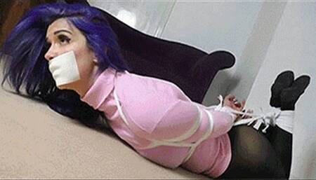 Roxxi in: Dance Hall Dread: The Maintenance Guy Found Her All Tied Up & Gagging On Her Sports Socks! (Super Cut) (WMV)