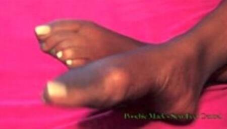 Diamonds Black Hose Tease