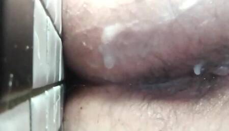 Shoving My Asshole Close Up