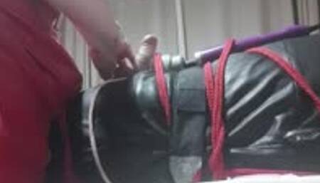 Wand edging in sleepsack