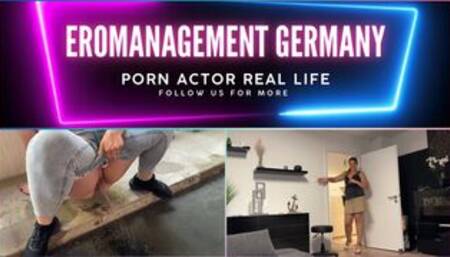 A day with horny milf Julia Winter! Pee, great blowjob and a lot of sperm