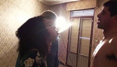 Spitting in the pigs open mouth - Nasty Natascha, Sarah & Gormless - MP4 file