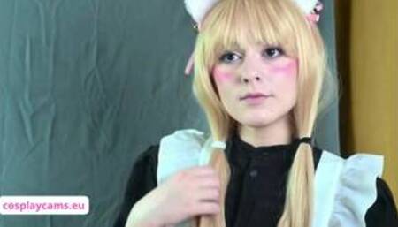 cute teen animal fox cosplay porn