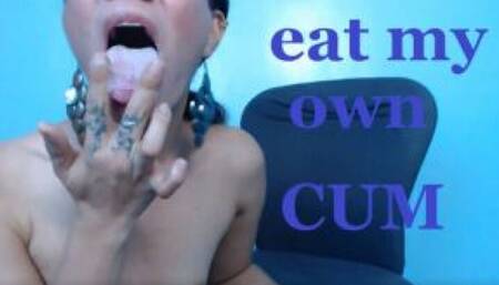 Eat My Own Cum Mv Live