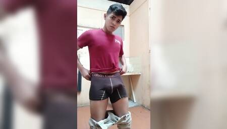 Alan Tokers Masturbates at Work
